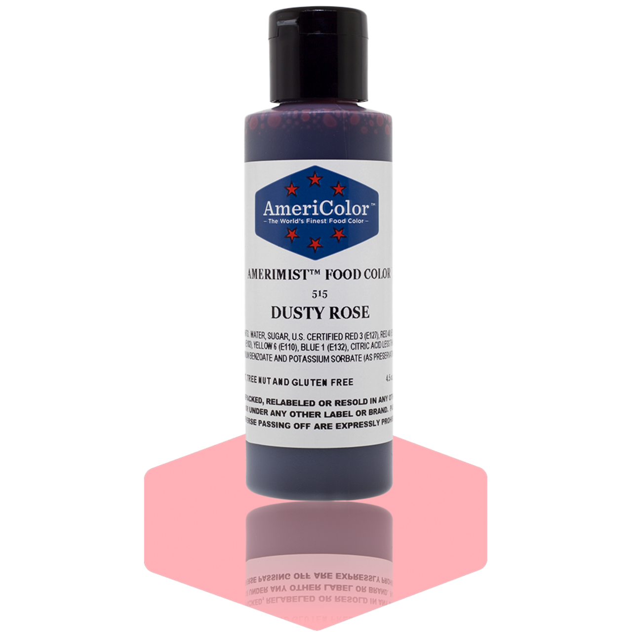 AmeriColor, Dusty Rose, 4.5 Ounce, AmeriMist Airbrush Food Coloring